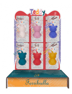Portasacchetti Teddy Silicone Azzurro. Accessori Per Cani