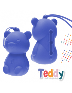 Portasacchetti Teddy Silicone Bianco. Accessori Per Cani
