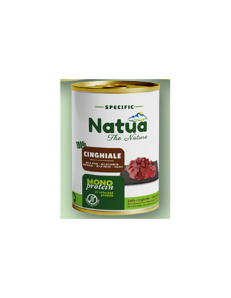 Natua Specific Dog Cinghiale gr.400. Cibo Umido Per Cani