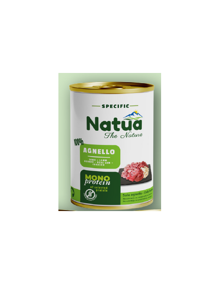 Natua Specific Dog Agnello gr.400. Cibo Umido Per Cani