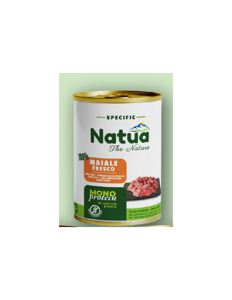 Natua Specific Dog Maiale gr.400. Cibo Umido per cani