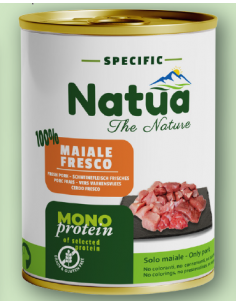 Natua Specific Dog Maiale gr.800. Cibo Umido Per Cani