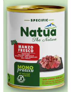 Natua Specific Dog Manzo gr.800. Cibo Umido Per Cani
