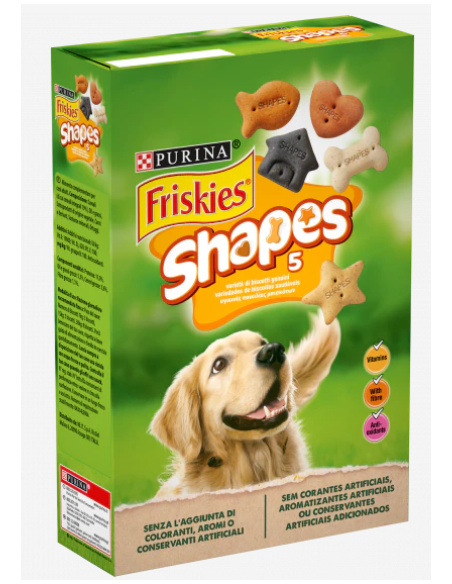 Purina Friskies Shapes gr 800. Biscotti Per Cani