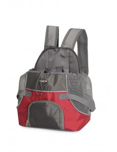Zainetto Frontale Pet pocket Rosso fino a kg 6. Trasporto Per Cani
