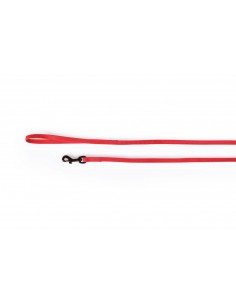 Guinzaglio in Nylon 10x1200 mm Rosso. Guinzaglieria