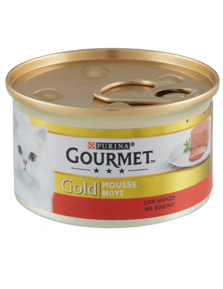 Gourmet Gold  mousse 12x85 gr. Mangime Umido Per Gatti