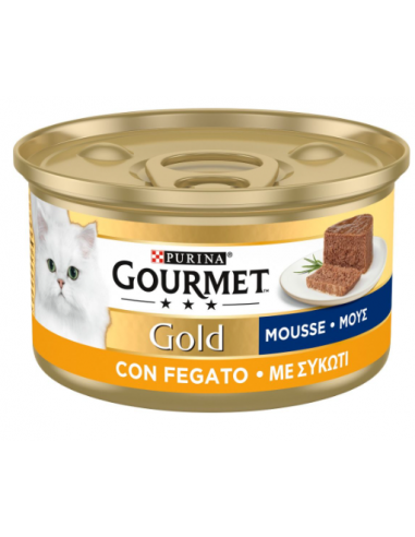 Gourmet Gold  mousse 12x85 gr. Mangime Umido Per Gatti