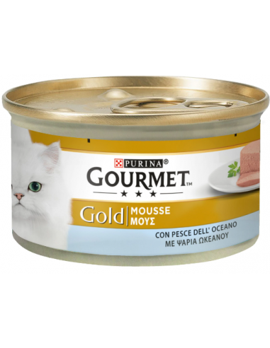 Gourmet Gold  mousse 12x85 gr. Mangime Umido Per Gatti