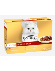 Gourmet Gold Dadini in salsa 12x85 gr. Mangime Umido Per Gatti 2