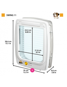 SWING 11 TUNNEL MARRONE FERPLAST 2