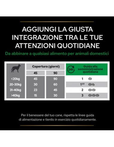 Pro Plan Dog Supplements Natural Defences 45 tavolette