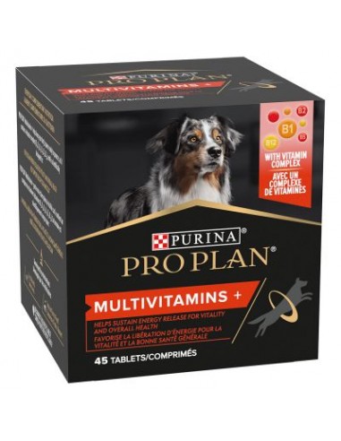 Pro Plan Dog Supplements Multivitamins 45 tavolette. Vitaminici Per Cani
