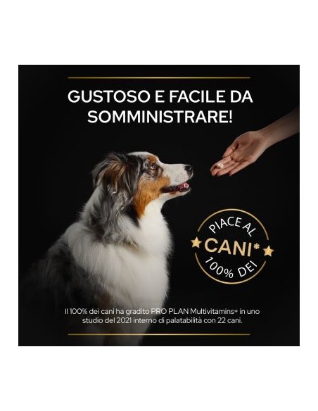 Pro Plan Dog Supplements Multivitamins 45 tavolette. Vitaminici Per Cani
