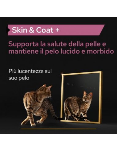 Pro Plan Cat Supplements Skin & Coat ml.150. Vitaminici Per Gatti