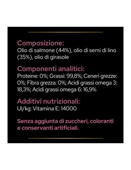 Pro Plan Cat Supplements Skin & Coat ml.150. Vitaminici Per Gatti