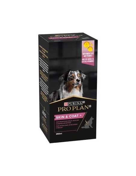 Pro Plan Dog Supplements Skin & Coat ml.250. Vitaminici Per Cani