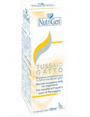 Tussaid Sciroppo Gatto 100 ml. Vitaminici Per Gatti