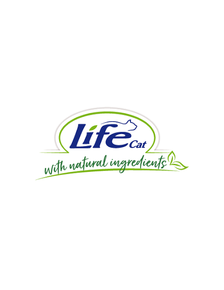 LIFE CAT Busta Tonno con Vongole e Gamberetti Gr.70. Cibo Umido Per Gatti