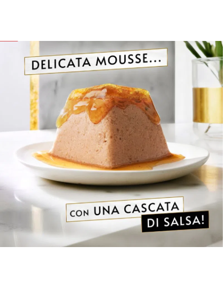 Gourmet Revelation mousse con Salmone 2x gr.57. Cibo Umido Per Gatti