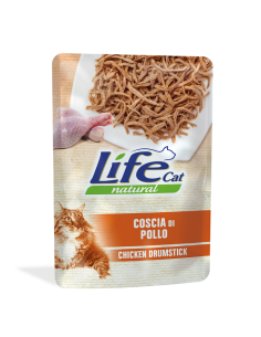 Life Cat Busta Coscia di pollo Gr.70. Cibo per gatti