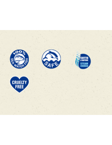 Life Cat Busta Tonno Manzo e Prosciutto Gr.70. Cibo Umido Per Gatti