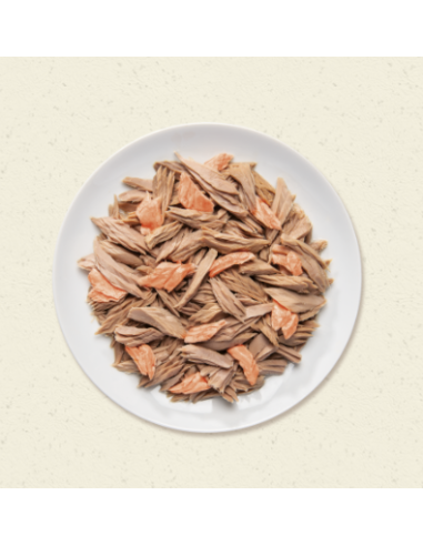 LIFE CAT Busta Tonno con Salmone Gr.70.Cibo Umido Per Gatti