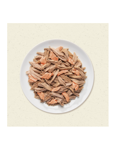 LIFE CAT Busta Tonno con Salmone Gr.70.Cibo Umido Per Gatti