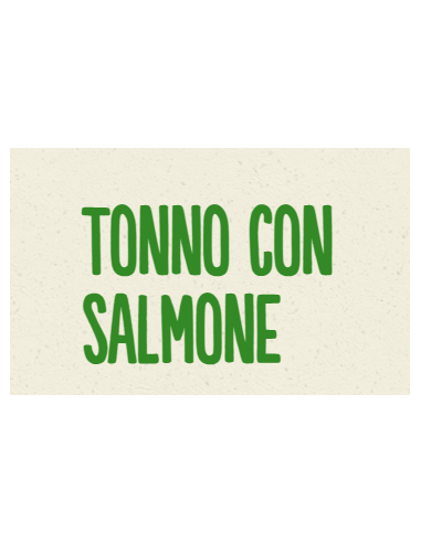 LIFE CAT Busta Tonno con Salmone Gr.70.Cibo Umido Per Gatti