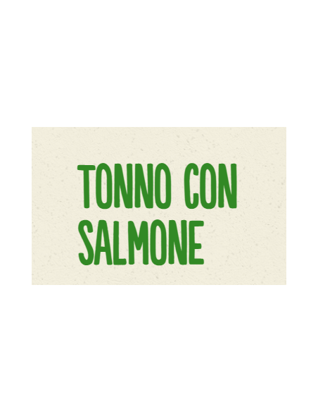 LIFE CAT Busta Tonno con Salmone Gr.70.Cibo Umido Per Gatti