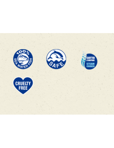 LIFE CAT Busta Tonno con Salmone Gr.70.Cibo Umido Per Gatti