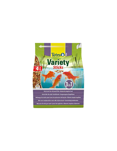 Tetra Variety Stick 600 gr 4 litri. Mangime Per Pesci