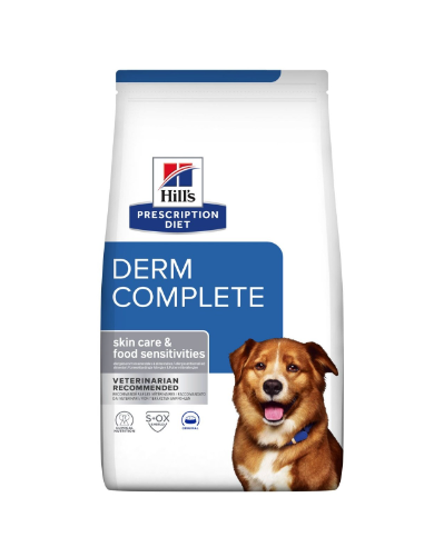 Hill's Canine Derm Complete  Skin care & Food Sensivities KG.1,5. Diete Per Cani
