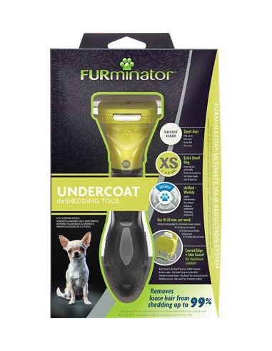 Furminator Cane xsmall Pelo corto. Toelettatura Per cani