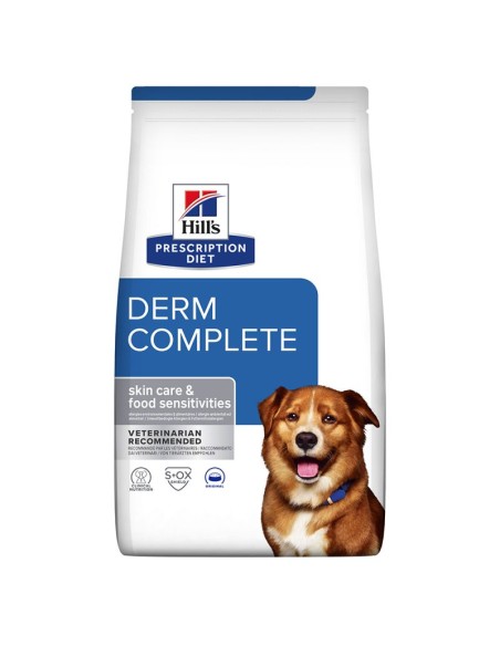 Hill's Canine Derm Complete  Skin care & Food Sensivities KG.4.Diete Per Cani
