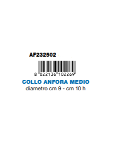 Collo anfora Medio In Terracotta . Decorazioni Per Acquari 2