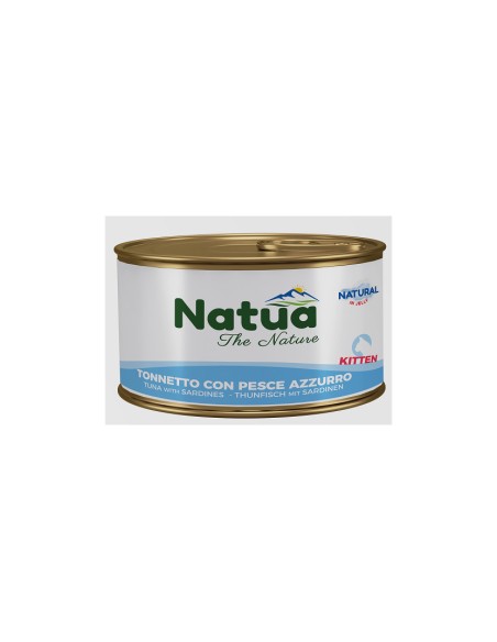 Natua Jelly Cat Kitten Tonnetto Con Pesce Azzurro gr.85. Mangime Umido Per Gattini