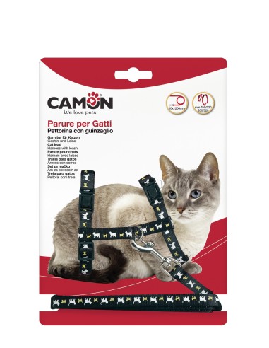 Parure gatti 10x1200 mm. Guinzagli e Collari Per Gatti