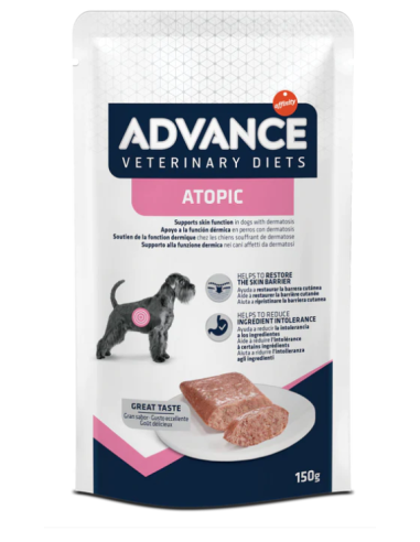 Advance dog diet busta Atopic gr.150. Diete Per Cani