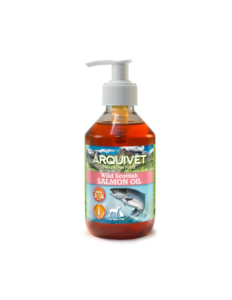 Arquivet Olio Di Salmone ml 250. Integratori Per Cani