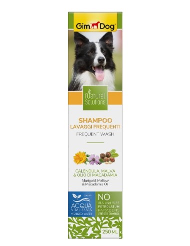 Gimdog Shampoo Lavaggi Frequenti ml . 250. Toelettatura Per cani