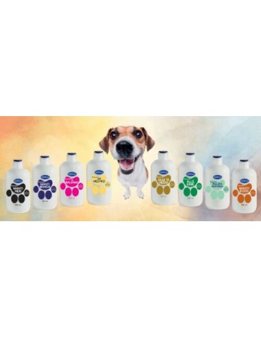 Shampoo Manti Rossi  ml 500. Tewa . Igienici Per Cani