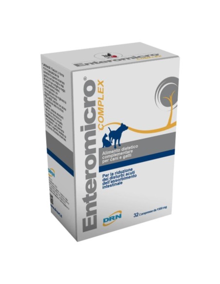 Enteromicro Complex 32 compresse. Drn . Vitaminici Per Cani