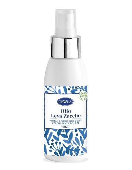 Olio Leva Zecche ml 100. Tewa. Igienici Per Cani