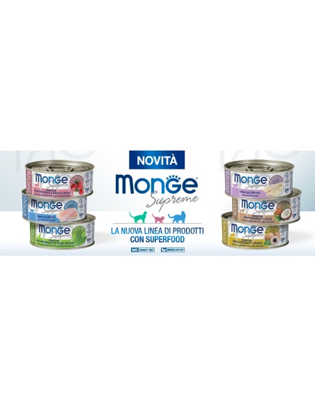 Monge supreme Kitten tonno e orata gr.80. Cibo Umido Per Gattini