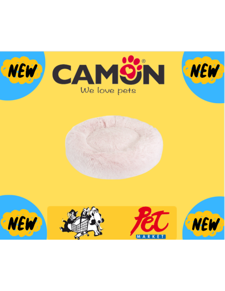 Cuccia Ciambella Rosa cm 80. Cuccie e Letti Per Cani