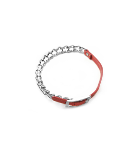 Collare Catena Con Chiusura Ecopelle Misura small . Guinzagli e Collari Per cani 2