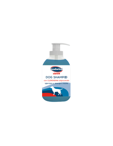 Inodorina Shampoo Clorex ml 300. Igienici Per Cani