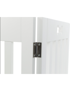 Cancelletto In Mdf 82-124x61 Bianco . Recinti e Cancelli Per Cani 2