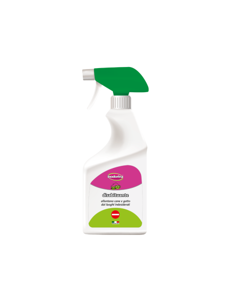 Inodorina Disabituante Spray ml 500. Repellente per Cani e gatti